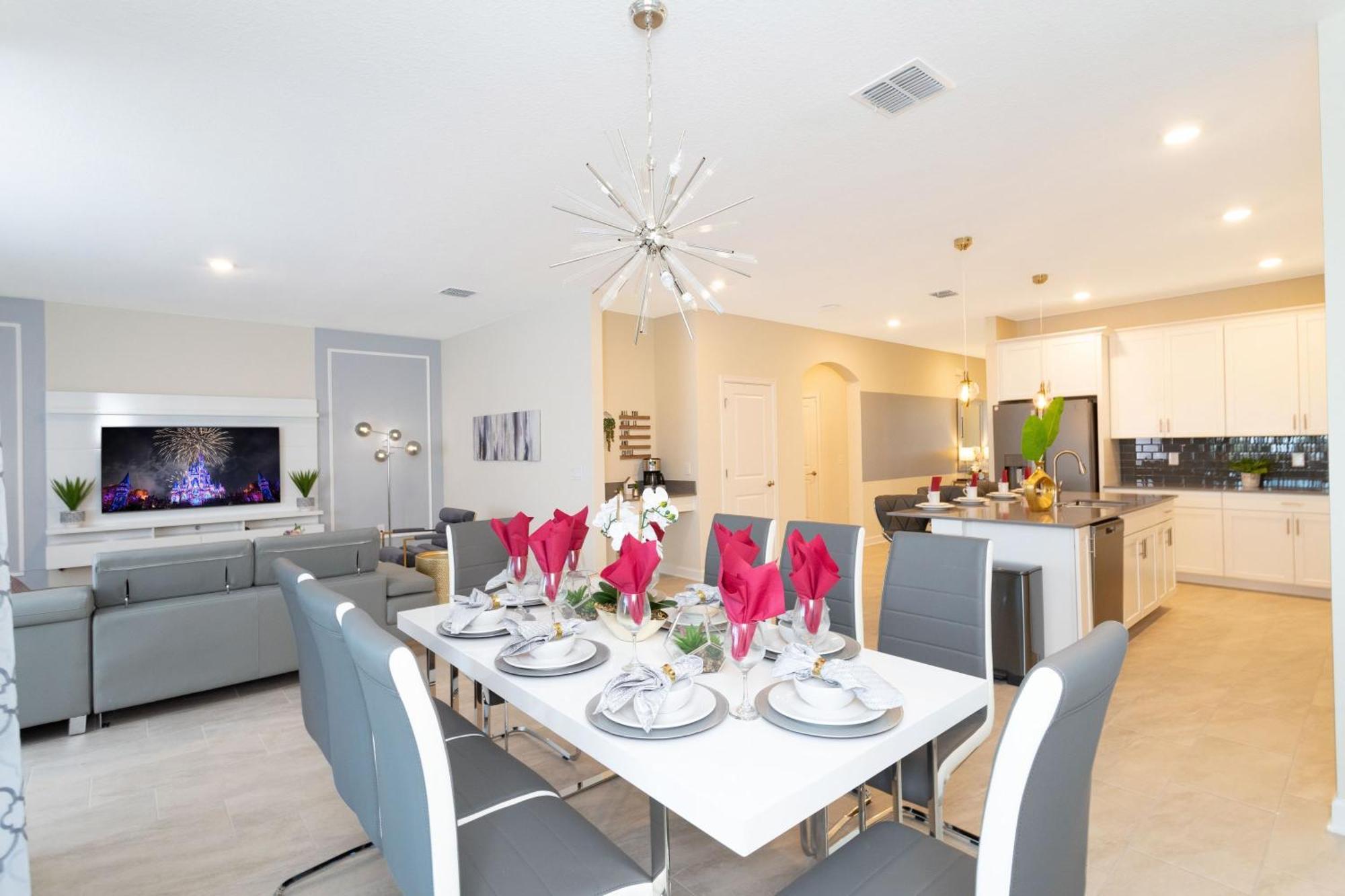 Gorgeous 6 Bd Sf Close To W/ Pool @ Champions Gate 712 * Kissimmee